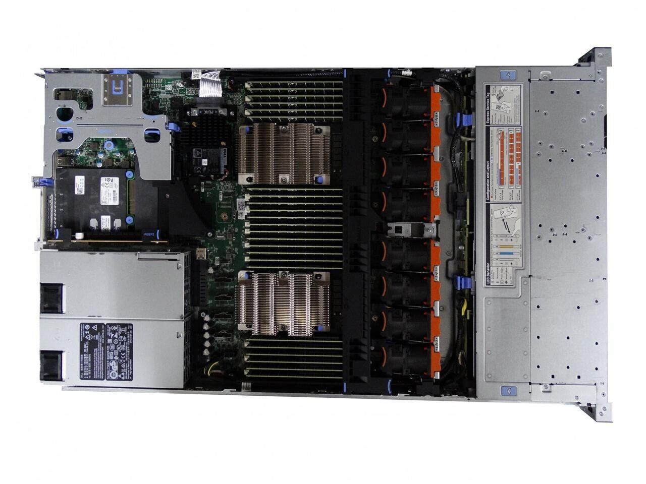 Dell R640 8SFF- 2x Gold 5115 - 8x960GB SSD - 192GB MEM - 2x PSU