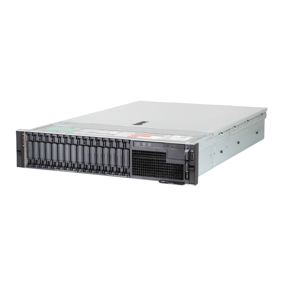 Dell R740 16SFF - 2X Gold 6152 - 8x960GB SSD - 512GB MEM - H730P - 2x PSU