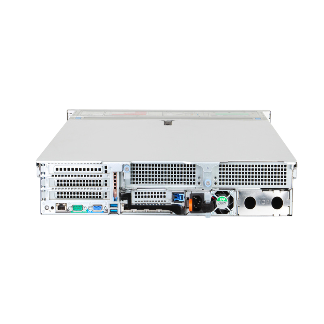 Dell R740 16SFF - 2X Gold 5222 - 8x800GB SSD - 256GB MEM - H730P - 2x PSU