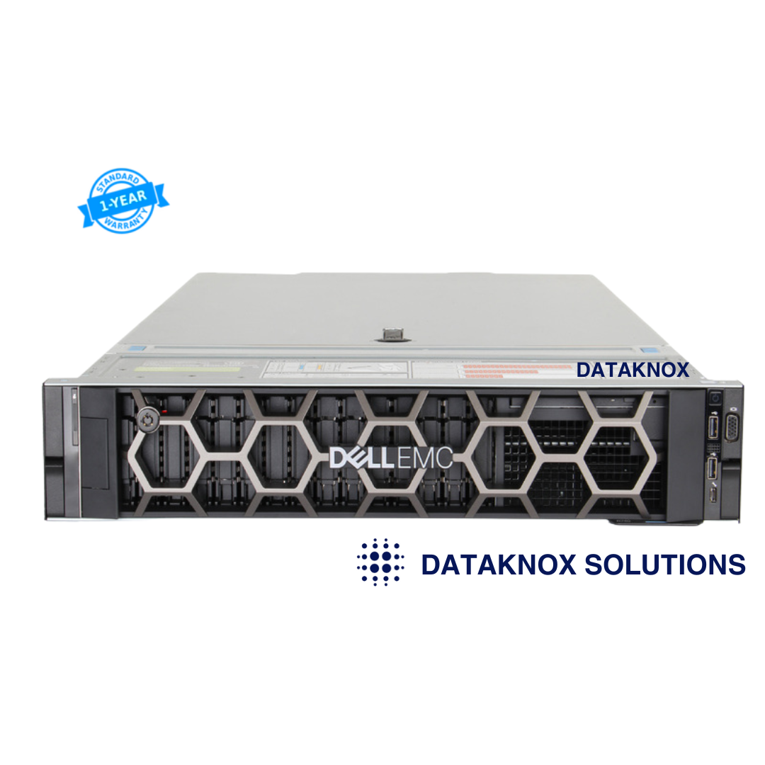 Dell R740 16SFF - 2X Gold 5115 - 8x1.8TB SAS HDD - 768GB MEM - H740P - 2x PSU