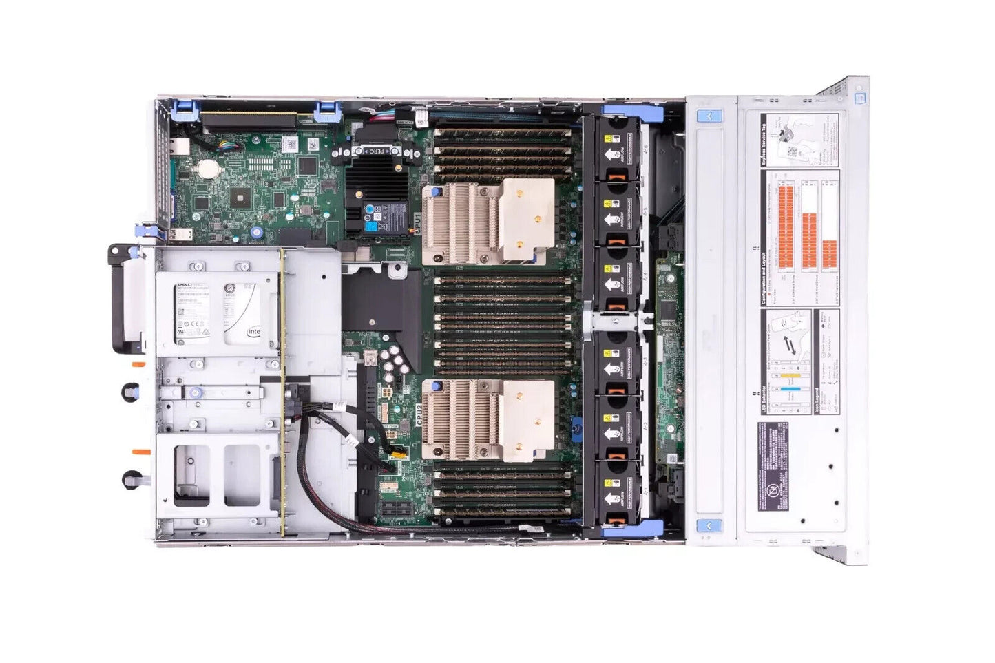 Dell R740XD 24SFF - 2x Silver 4110 - 128GB MEM - 2x 1.2TB HDD - H730P - 2x PSU