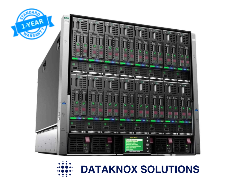 HPE C7000 W/16x BL460c Gen10 Blades - 1.2TB MEM - (SEE DESC)