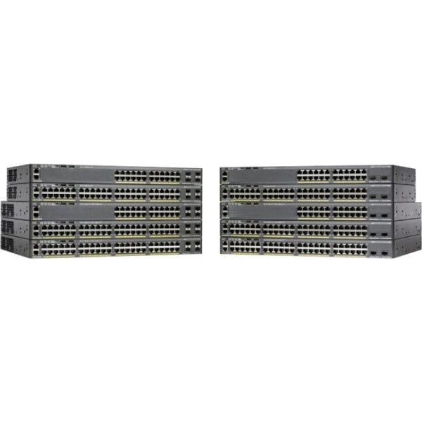 Cisco CERT REFURB CATALYST2960X 24GBE POE 370W 4X1G SFP CISCO WARR - WS-C2960X-24PSL-RF
