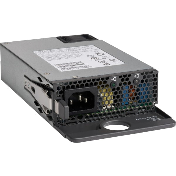 Cisco Config 5 Secondary Power Supply - Power supply - hot-plug (plug-in module) - AC 100-240 V - 125 Watt - for P/N: C9200-24T-A C9200-24T-E C9200-48T-A C9200-48T-E C9200-48T-EDU C9200L-48T-4G-E-WS - PWR-C5-125WAC=