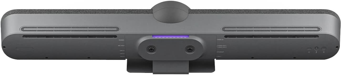 Logitech Rally Bar All-In-One Video Bar for Medium and Large Rooms, Graphite