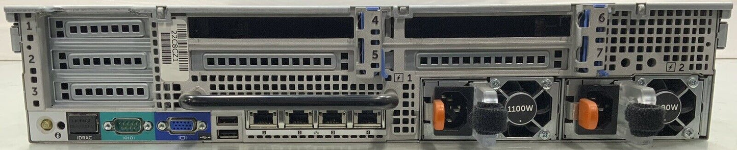 Dell Poweredge R720 16-Bay 2U Server 2* Intel Xeon E5-2630 @ 2.30 GHz 64GB No HD
