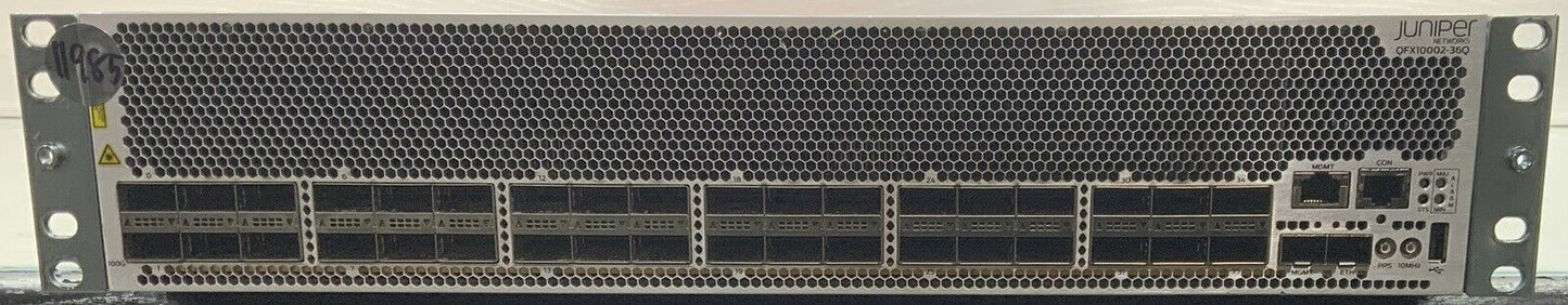 Juniper QFX10002-36Q 36 Port 40G QSFP+ 12 port 100G QSFP28 144 SFP+ Dual AC