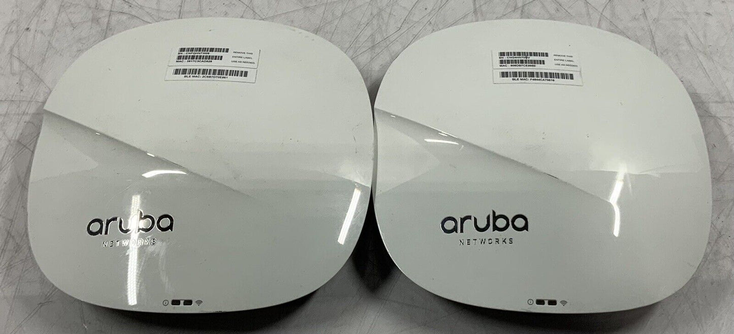 Lot of 2 Aruba AP-325 APIN0325 Wireless Access Point