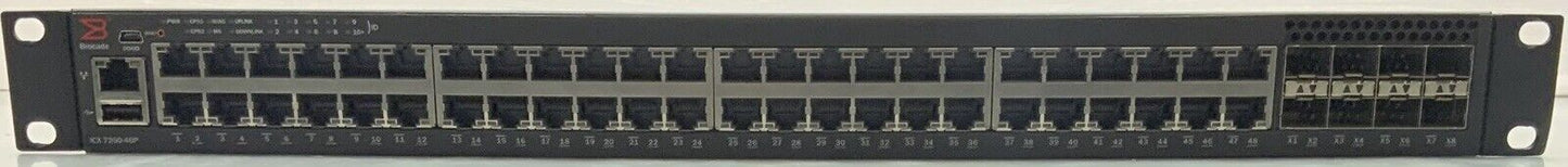 Brocade ICX7250-48P-2X10G 48-Port PoE+ Switch