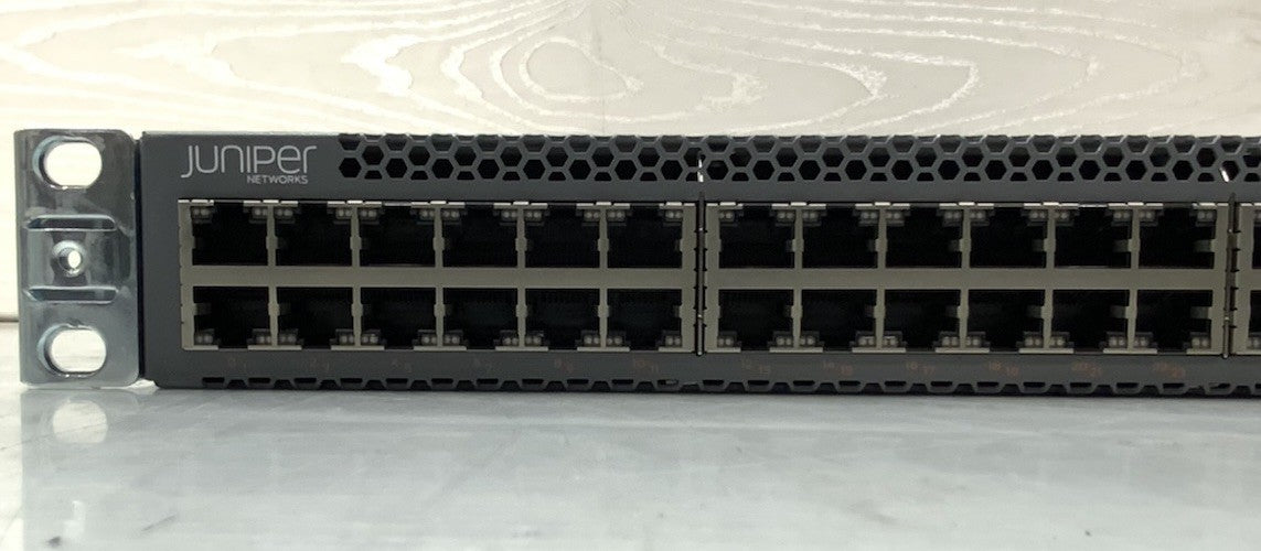 Juniper Networks 48-Port GbE RJ-45 SFP PoE+ Network Switch | EX2300-48P Rev. B