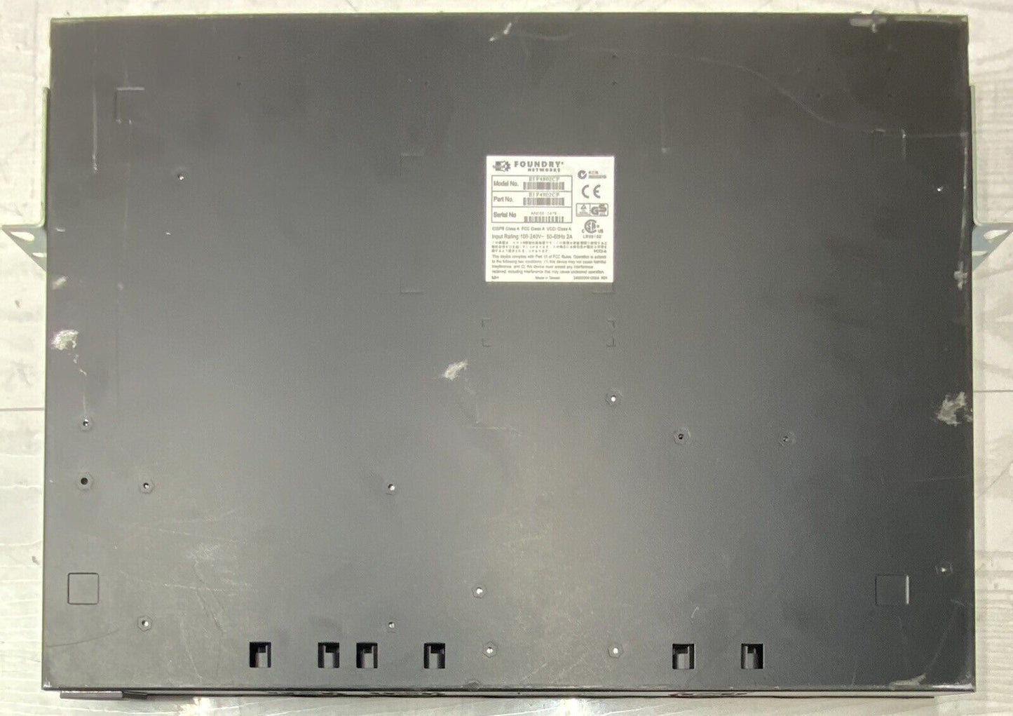 Foundry Networks EdgeIron 4802CF 48-Port 100MB 2xGBIC Managed Switch