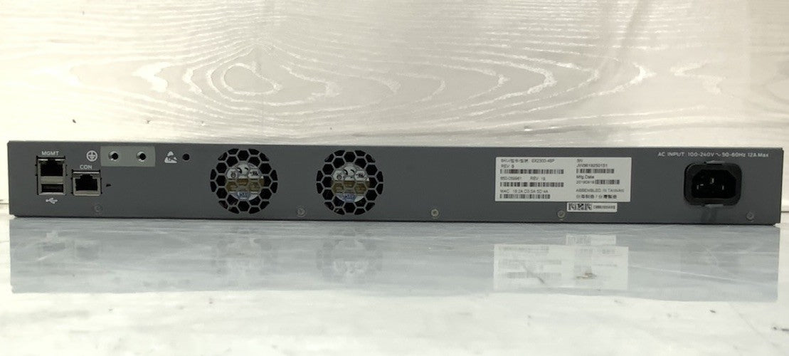 Juniper Networks 48-Port GbE RJ-45 SFP PoE+ Network Switch | EX2300-48P Rev. B
