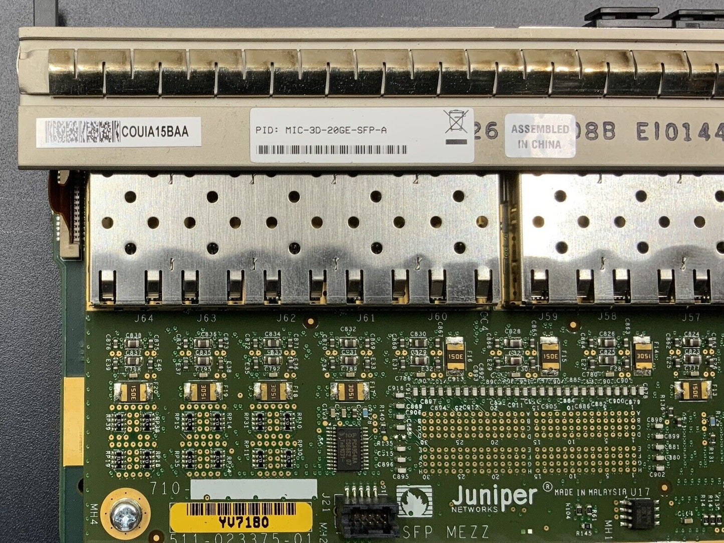 Juniper MX5-T Universal Router - MIC-3D-20GE-SFP-A - 2x PSU