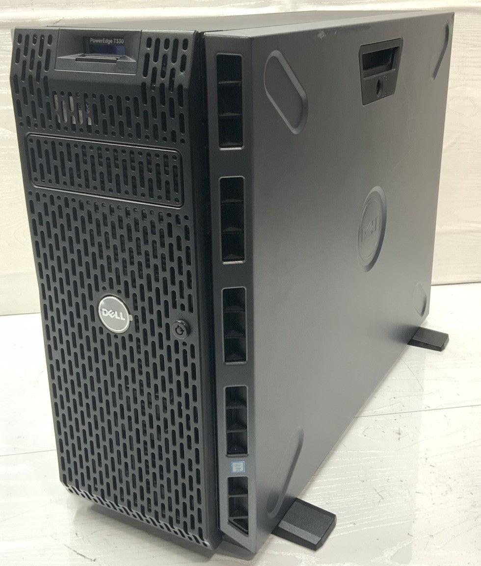 Dell PowerEdge T330 Tower Server Xeon E3-1240 v5 H730P 16GB RAM NO HDD 2x PSU