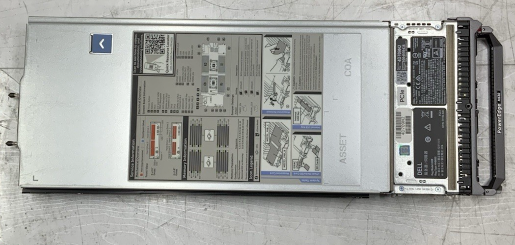 Dell PowerEdge VRTX HHB05 - 3x M640, 6x E5-2650 v4, 22.2TB SAS 768GB RAM H730M