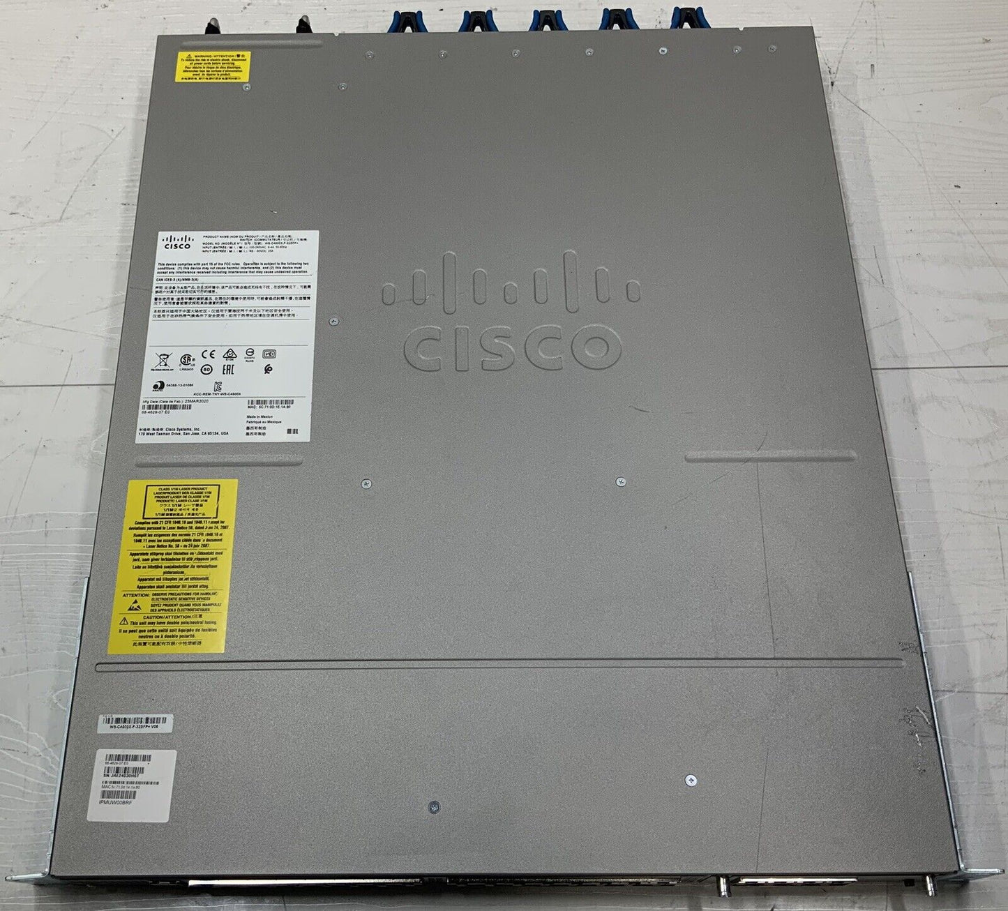 Cisco Catalyst WS-C4500X-F-32SFP+ V06 Switch w/ Dual Power & C4KX-NM-8SFP