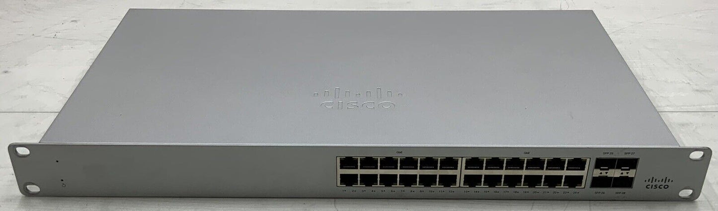 Cisco Meraki MS120-24-HW 24-Port Gigabit Ethernet Cloud Managed Switch UNCLAIMED