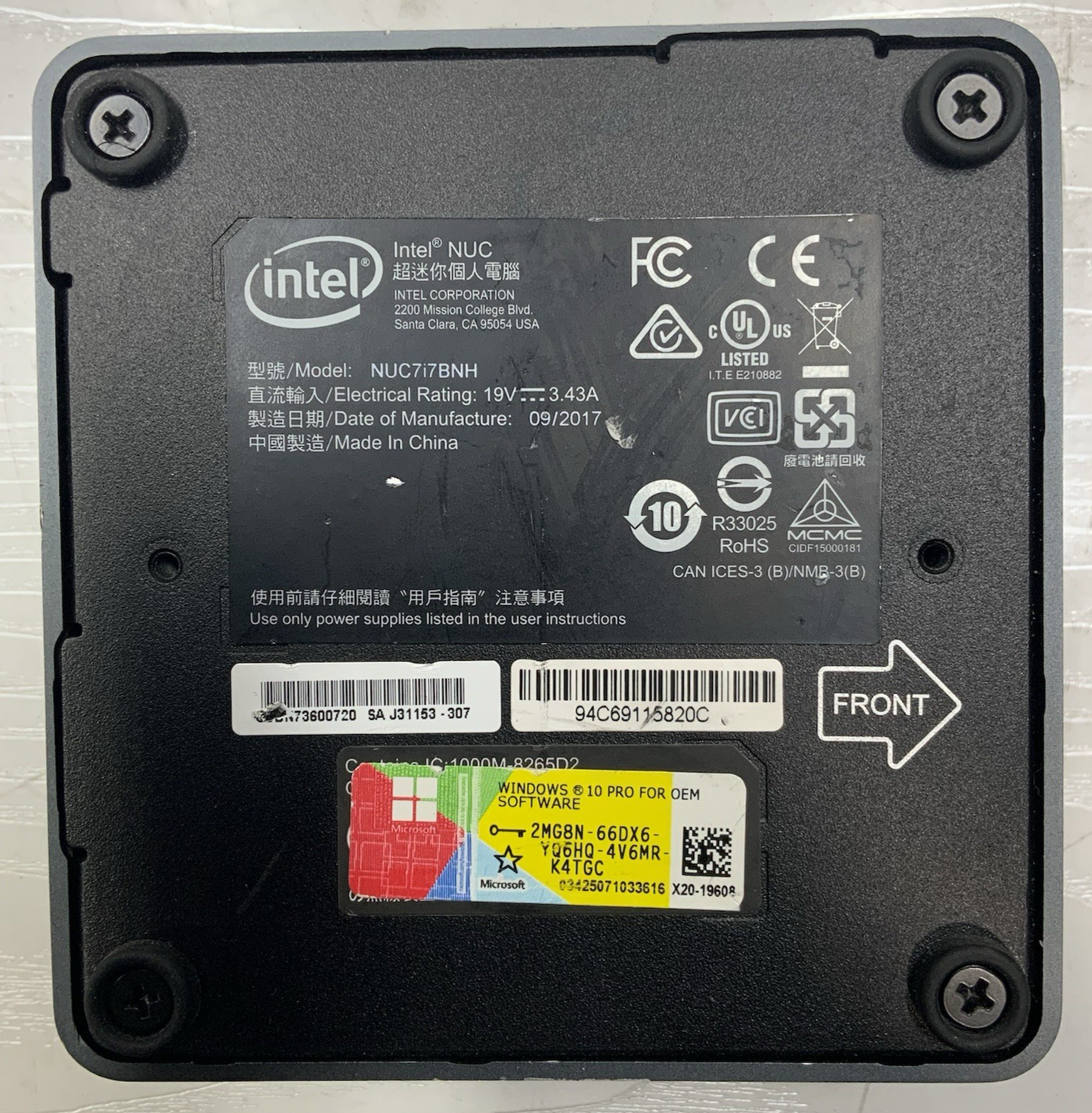 Intel NUC 7 i7-7567U 1TB HDD + 1TB SSD 16GB RAM (NUC7i7BNH) | Windows 10 Pro