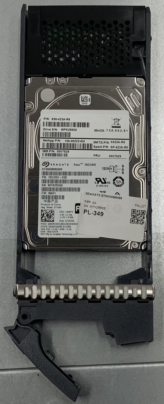 NetApp NAJ-1001 Disk Array 24x 900GB SAS | 2x IOM6 2x PSU