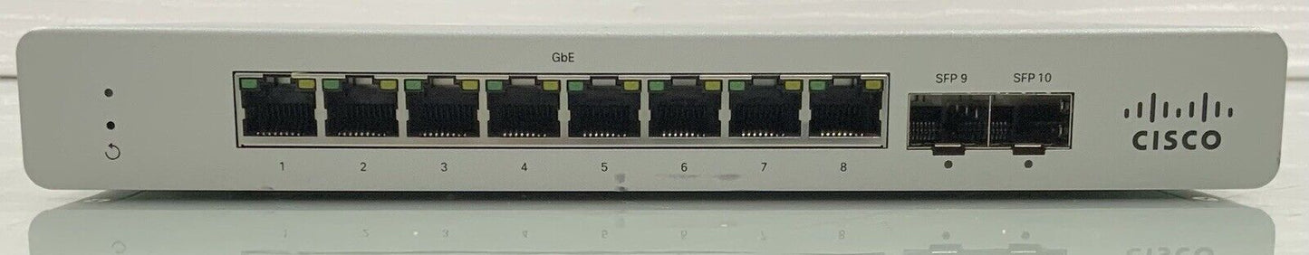 Cisco Meraki MS120-8 Cloud Managed Compact Switch - UNCLAIMED - MS120-8-HW