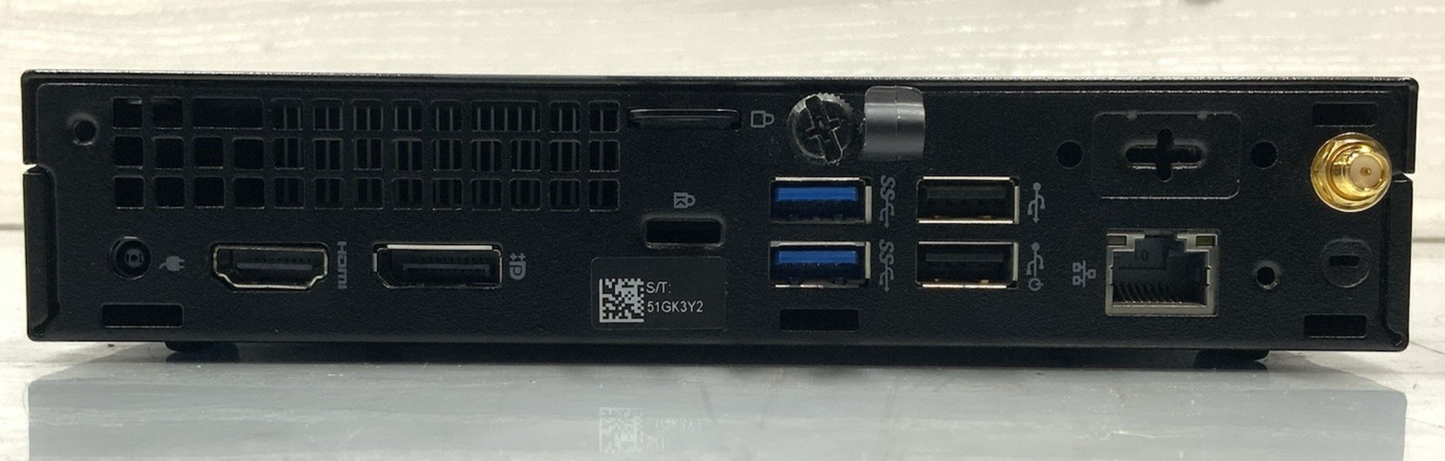 Dell OptiPlex 3060 Micro PC Intel i5-8500T 2.5GHz 8GB 256GB SSD | Windows 10 Pro