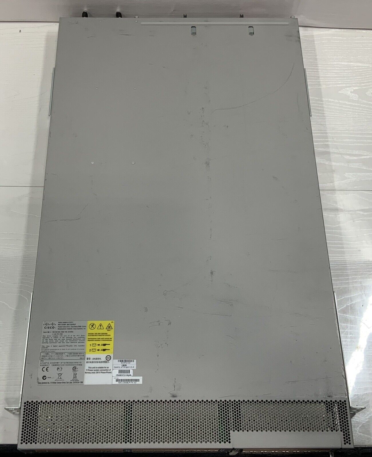 Cisco Nexus 5548UP 32-Port 10Gb SFP+ Network Switch N5K-C5548UP w/ N55-M16UP