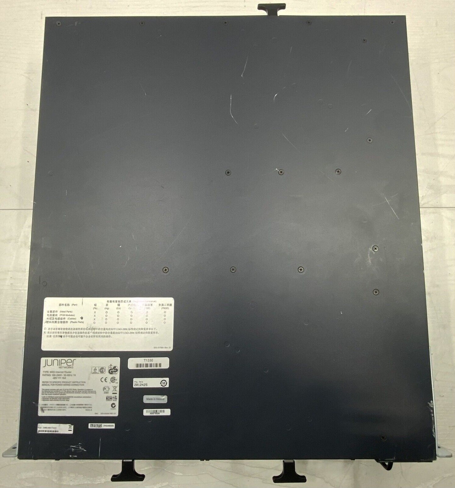 Juniper MX5-T Universal Router - MIC-3D-20GE-SFP-A - 2x PSU