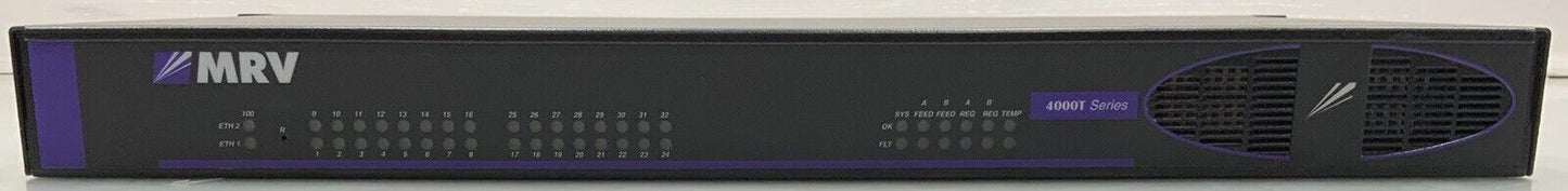 MRV LX-4032T-002AC TERMINAL REMOTE PRESENCE MANAGER CONSOLE SERVER
