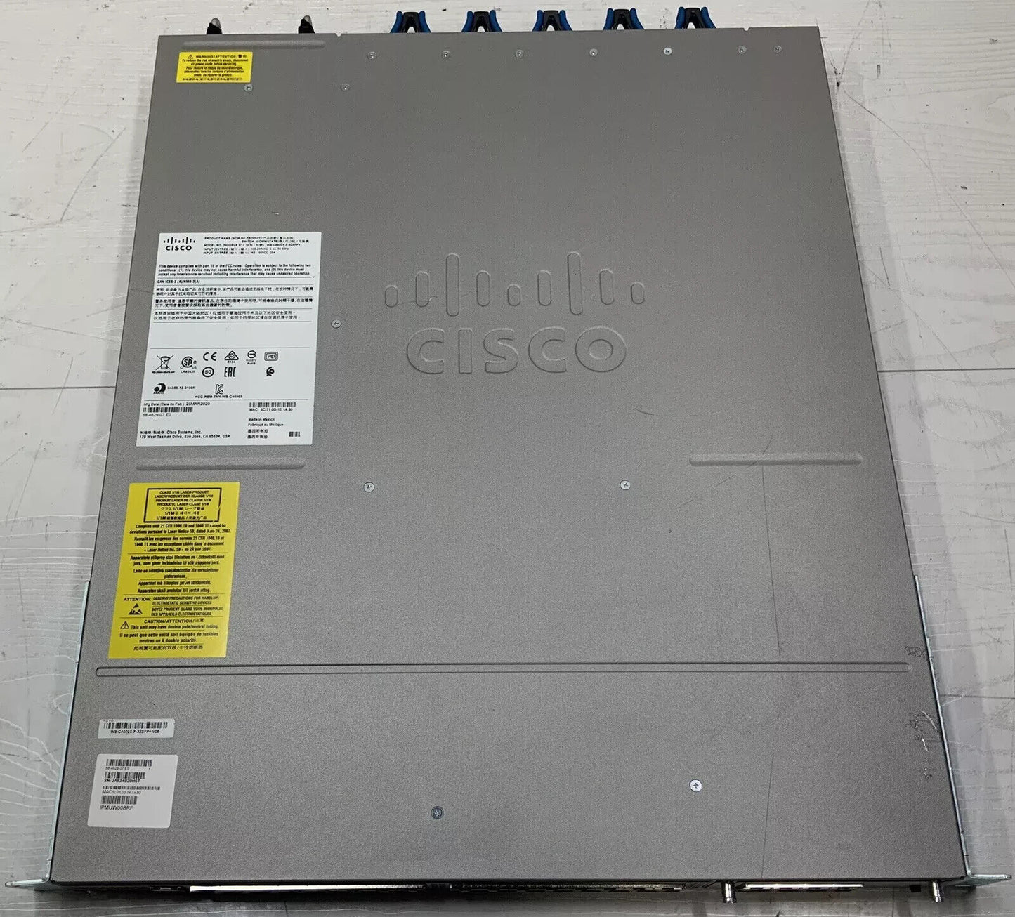 Cisco Catalyst WS-C4500X-F-32SFP+ V06 Switch w/ Dual Power & C4KX-NM-8SFP