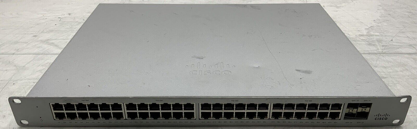 Cisco Meraki MS125-48LP POE SWITCH | UNCLAIMED | TESTED