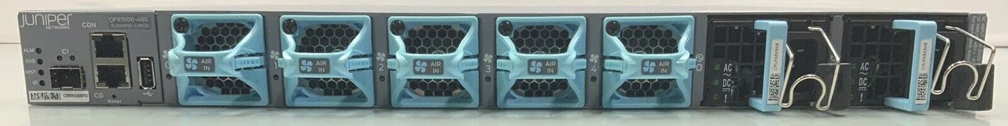 JUNIPER QFX5100-48S-AFI 48-Port SFP/SFP+10GbE 6x40GBE QSFP+ DUAL AC PS
