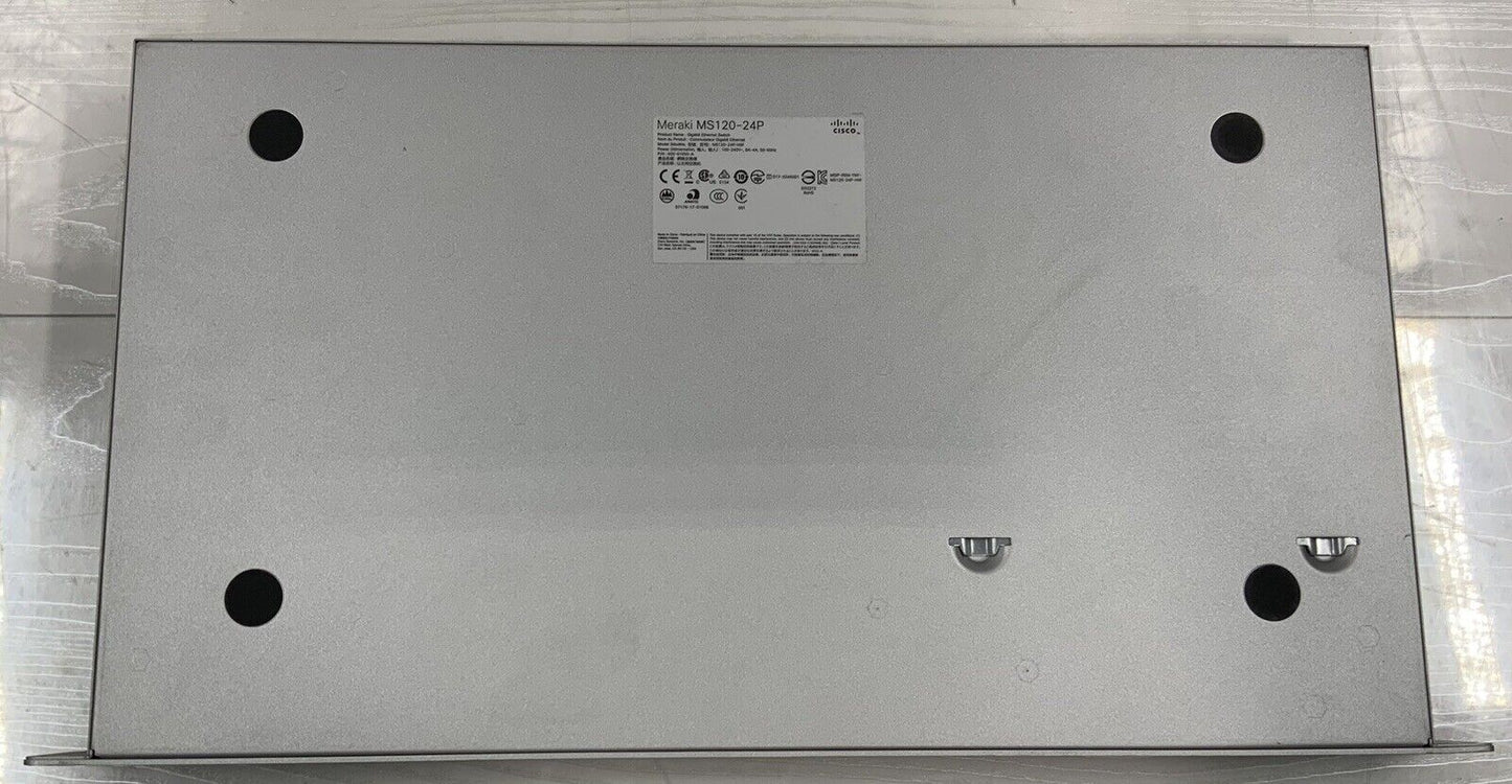 Cisco Meraki MS120-24P-HW - MS120 Series Access Switch -Unclaimed-