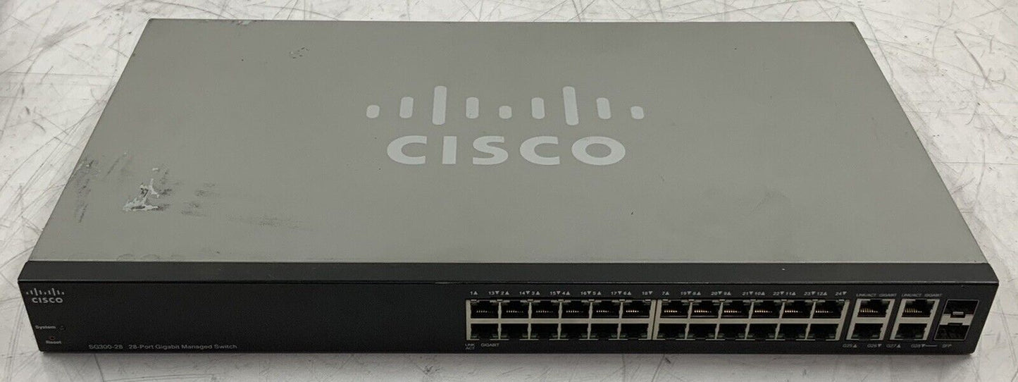 Cisco SG300-28 28-Port Gigabit PoE Managed Switch SG300-28