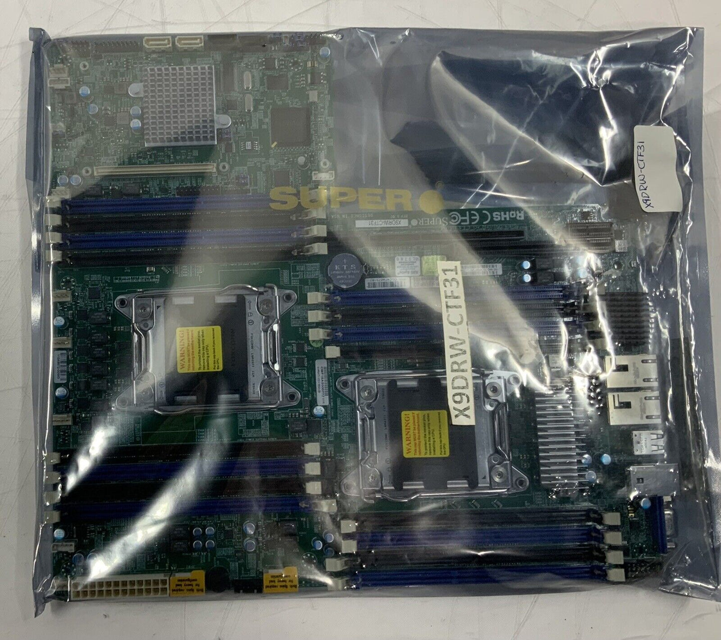 Supermicro X9DRW-CTF31 Motherboard Dual Socket R3 LGA 2011