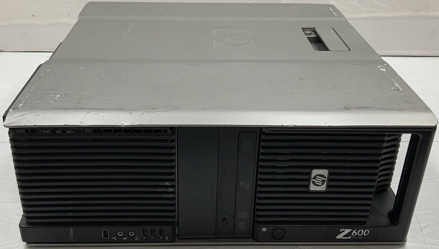 HP Z600 Workstation w/ Xeon X5506 @ 2.13GHz 12GB RAM 250GB SSD Quadro T600