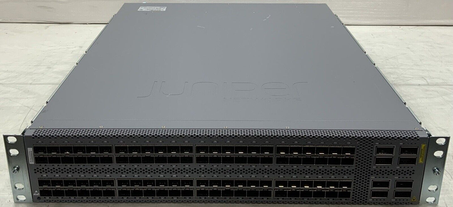 JUNIPER QFX5100-96S-AFI - 96x 10Gigabit SFP+ 8x 40Gigabit QSFP+ Switch Dual PSUs