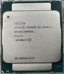 Lot of 8 Intel Xeon E5-2690V3 SR1XN 2.60GHz 12 Cores 9.6 GT/s CPU PROCESSOR