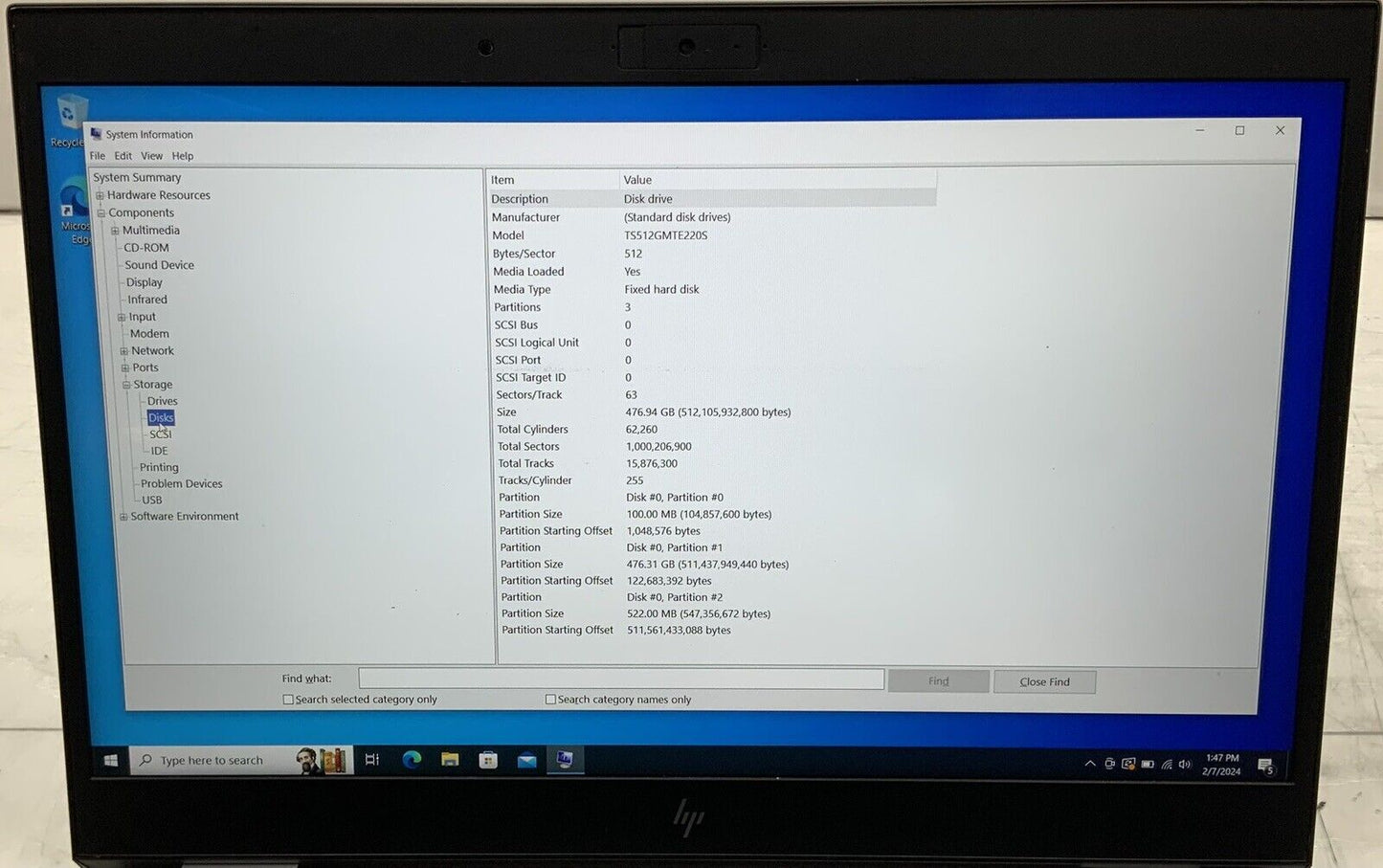 HP ZBook Studio G5 i7-8850H 32GB RAM 512GB SSD 15.6" Nvidia Quadro P1000 W10Pro