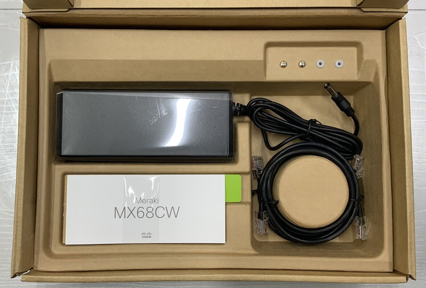 Cisco Meraki MX68CW-HW-WW Firewall Appliance Cellular Unclaimed