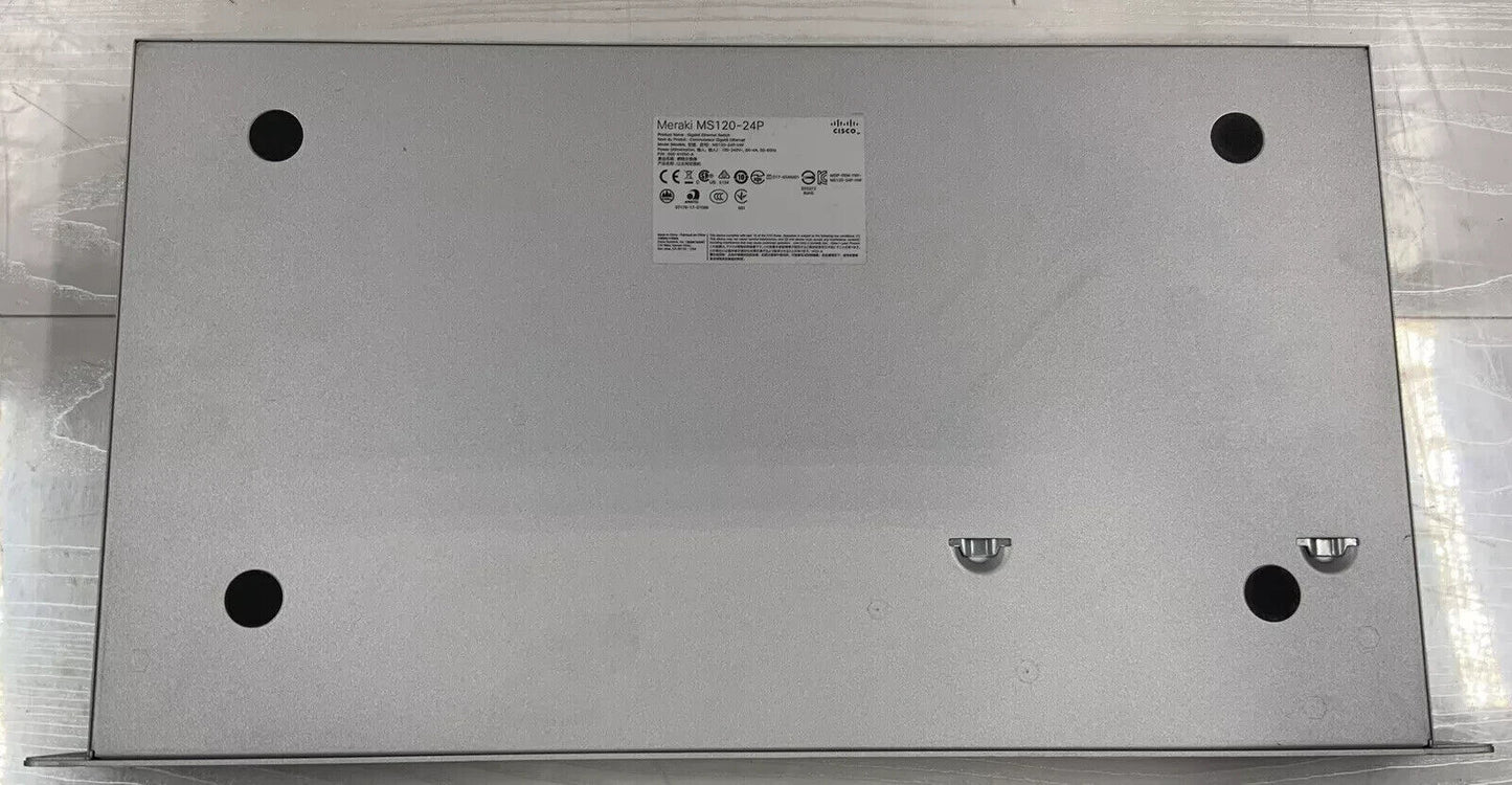 Cisco Meraki MS120-24P-HW - MS120 Series Access Switch -Unclaimed-