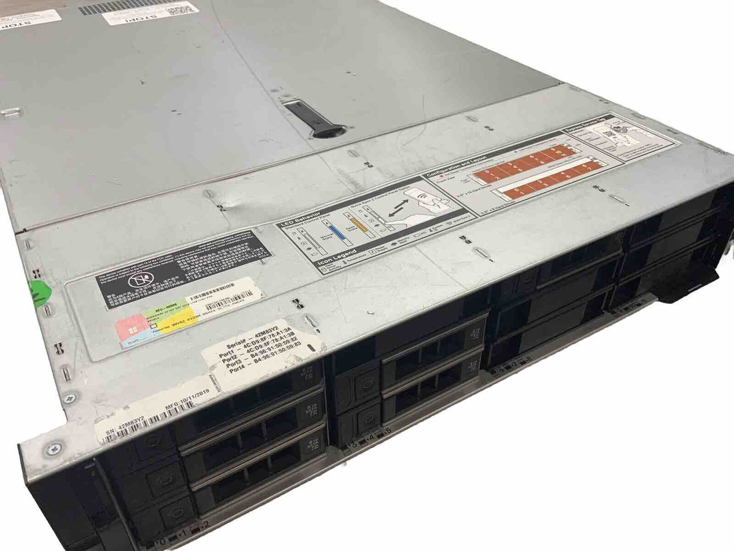 Dell R540 1x Intel Xeon Silver 4110 2.10 GHz 32GB DDR4 RAM 6x 8TB PERC H730P