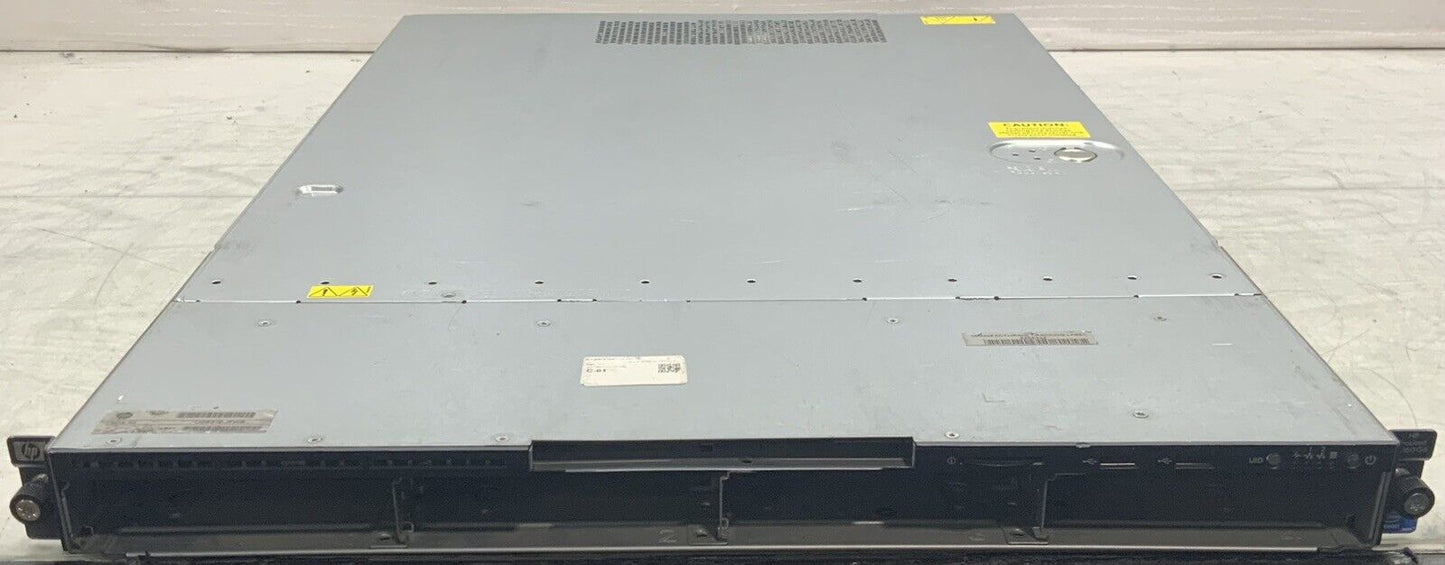 HP Proliant DL160 G6 Xeon E-5620 2.4GHz Quad Server w/48GB 460W PS NO HDD, WORKS