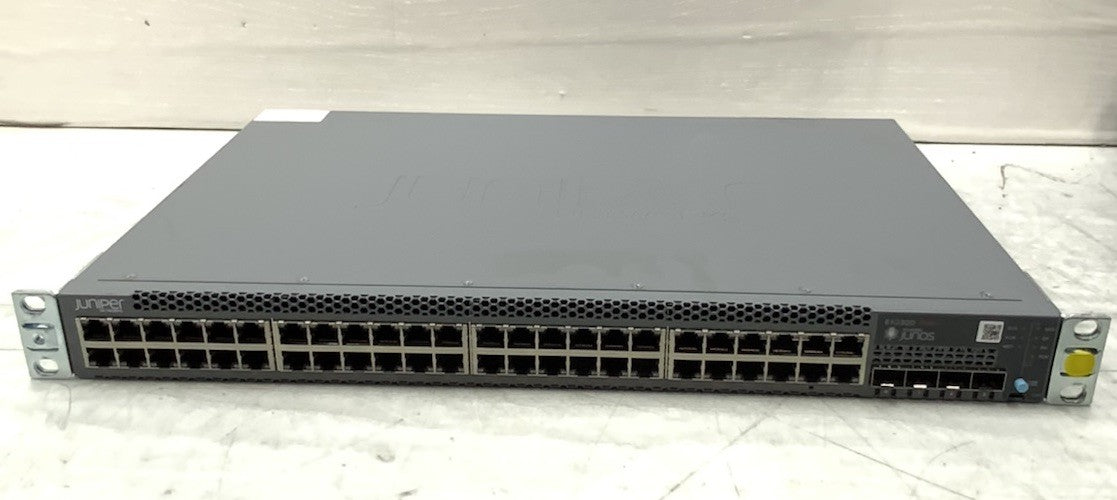 Juniper Networks 48-Port GbE RJ-45 SFP PoE+ Network Switch | EX2300-48P Rev. B