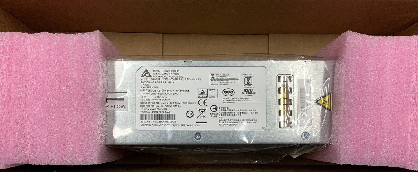 Arista PWR-3KT-AC-BLUE Arista 3KW 200-240V AC Titanium Power Supply