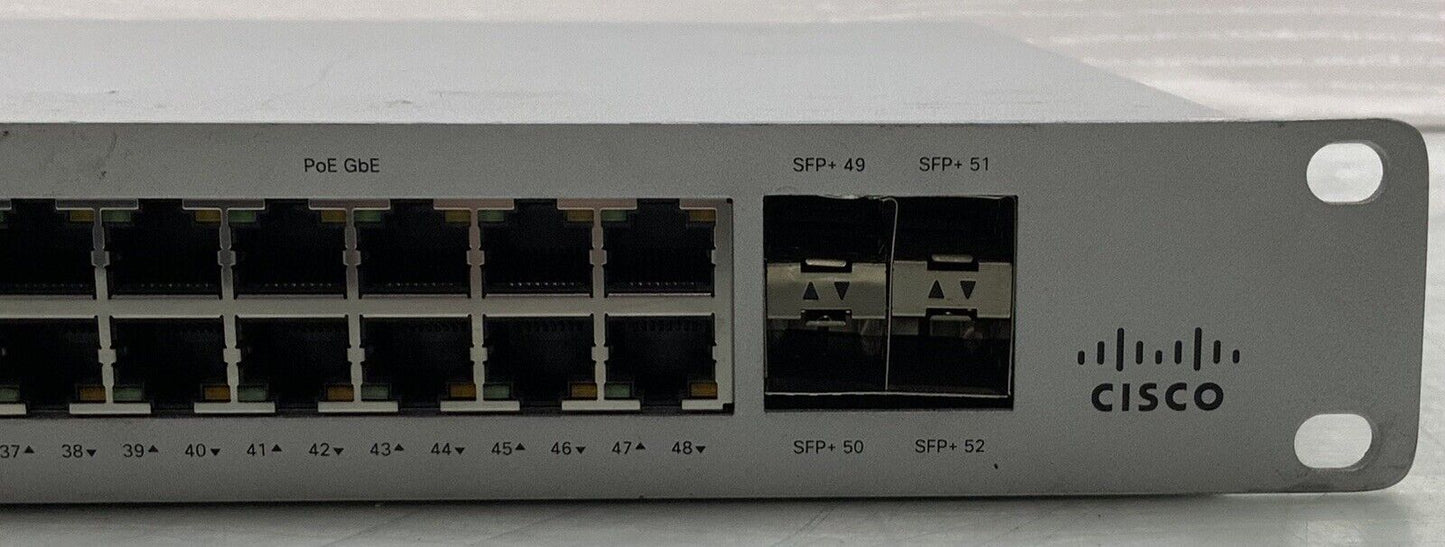 Cisco Meraki MS125-48LP POE SWITCH | UNCLAIMED | TESTED