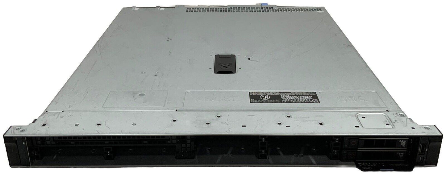 Dell PowerEdge R340 E-2124@3.3GHz, 32GB (4x8GB) Ram, PERC H330, 2x 2.4TB SAS HDD