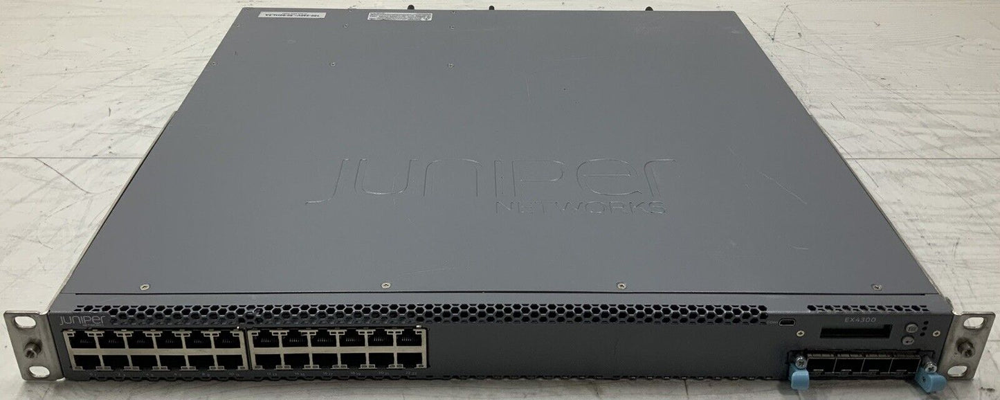 Juniper EX4300 24-Port Network Switch RJ45 SFP+ | EX4300-24T