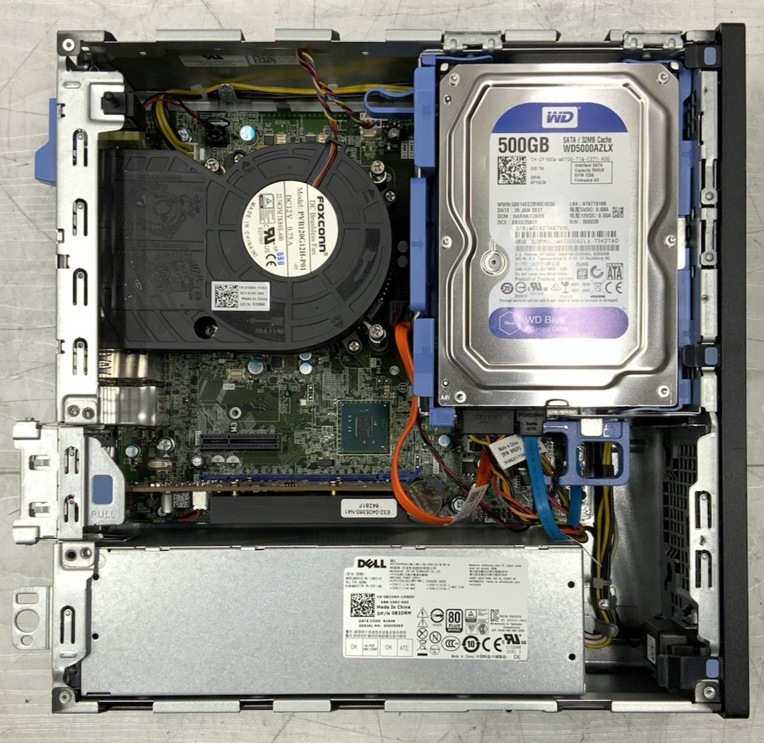 Dell OptiPlex 5050 SFF Intel i5-7500 3.4GHz 8GB RAM 500GB HDD | Windows 10 Pro