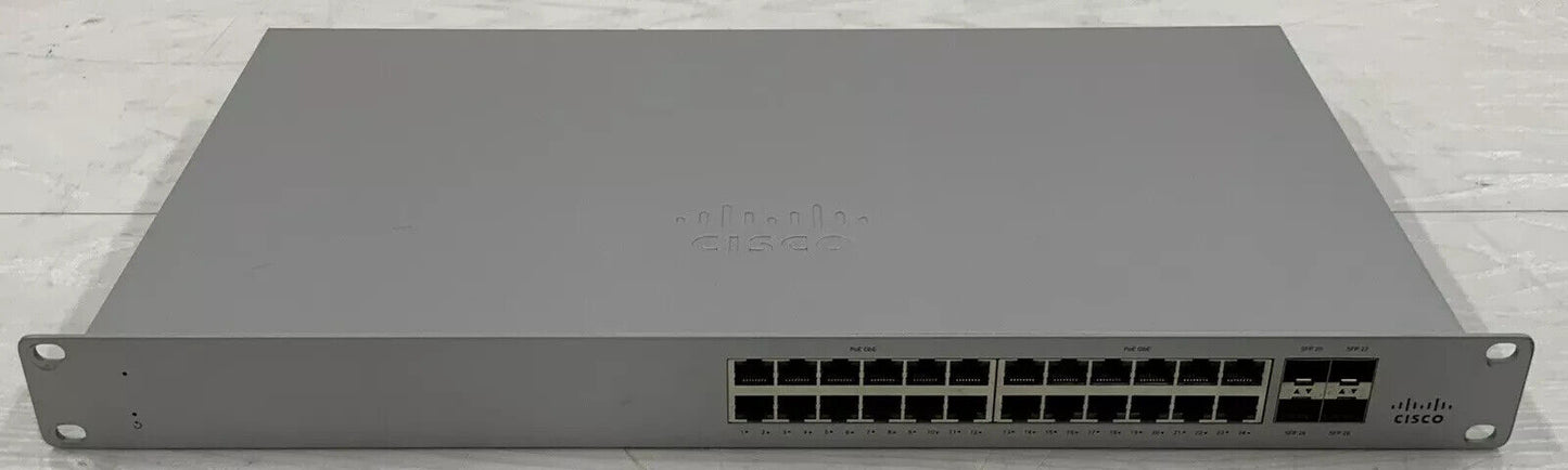 Cisco Meraki MS120-24P-HW - MS120 Series Access Switch -Unclaimed-