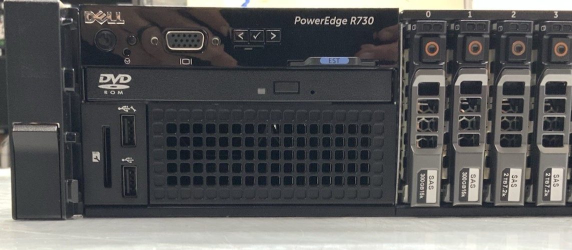 Dell Poweredge R730 16-Bay Server Intel Xeon E5-2667 20.9TB 128GB RAM 2xPSU E31S